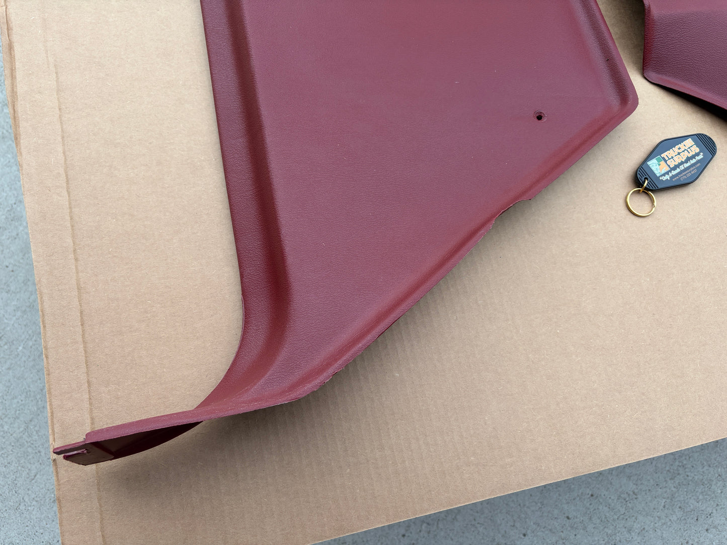 80-86 Ford F150 F250 F350 Bronco XLT Kick Panels Red (PAIR)