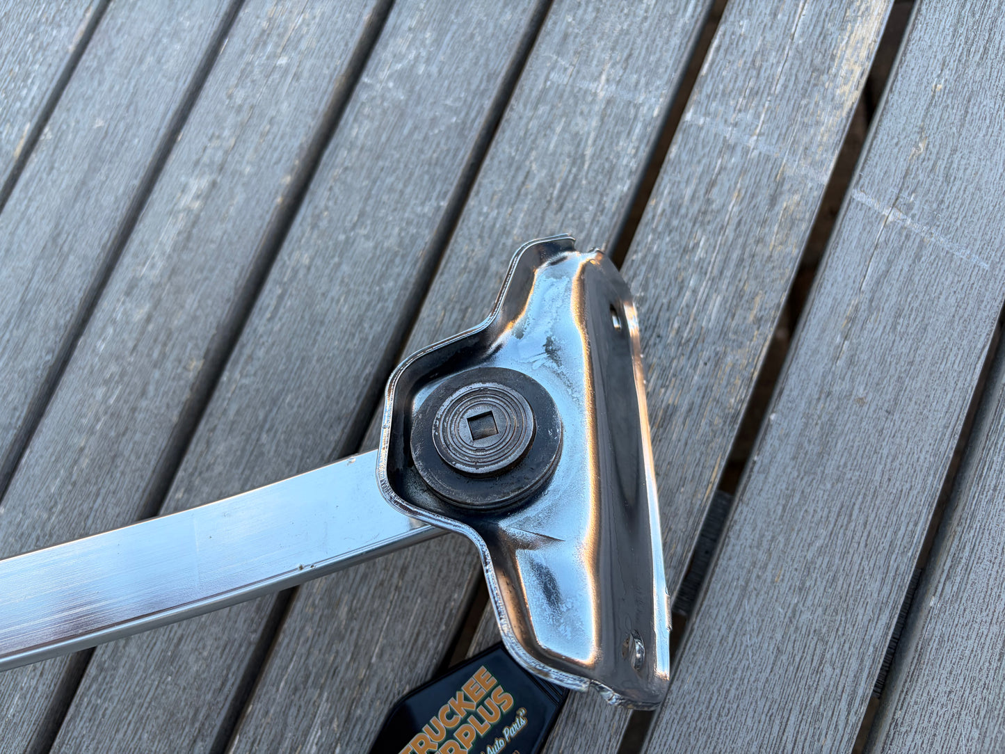 1980-1991 Ford F150 Bronco OE Swing Lock Side View Mirror Bracket (SINGLE)