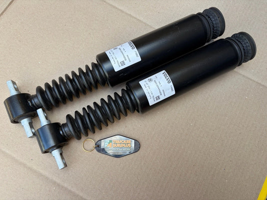 1998-2000 Volvo V70 XC70 Rear Shock Absorbers PAIR Sachs Nivomat 8626026 (A+)